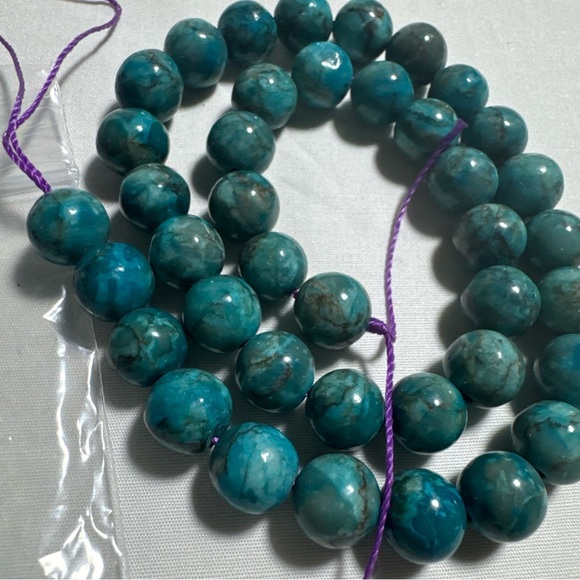 Gemstone Beads. Crazy Lace Calcite. 10MM. NEW. - Picture 5 of 5